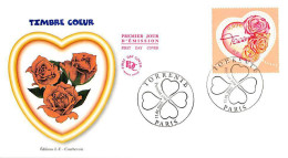 FDC JF - Timbre Coeur, Torrente (3539) - 11/1/2003 Paris - 2000-2009