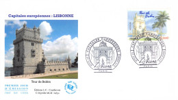 FDC - Lisbonne, Tour De Belèm - Oblit Paris 5/11/09 - 2000-2009