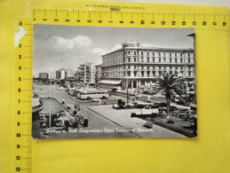 CT-05760- VIAREGGIO - VIALI LUNGOMARE E HOTEL PRINCIPE DI PIEMONTE ANIMATA AUTO EPOCA BUS - Viareggio