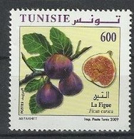 2009 -Tunisia-Tunisie/ Fruits Of Tunisia- Fruits De Tunisie : The Fig - La Figue - MNH** - Fruits