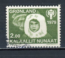 GROENLAND - ANNÉE DE L'ENFANT - N° Yvert 106 Obli. - Usati