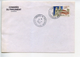 Lettre Abbaye De La Chaise-Dieu 2.80 Fr Seul Sur Lettre Obliterée Congrès Du Parlement Versailles 1993 - Briefe U. Dokumente