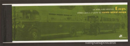 Portugal Transports Carnet Autocollant 2008 Debut Service Autocar Carris Lisboa 1944 Sticker Stamp Booklet Bus Lisbon*** - Busses