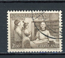 GROENLAND - BIBLIOTHÈQUE - N° Yvert 111 Obli. - Used Stamps