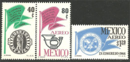 608 Mexico 1966 Postal Union UPU MNH ** Neuf SC (MEX-319) - U.P.U.