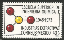 608 Mexico Molecule Ecole Chimie Chemistry School MNH ** Neuf SC (MEX-334) - Química