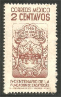 608 Mexico 1946 Arms Armoiries Zacatecas MNH ** Neuf SC (MEX-312) - Briefmarken