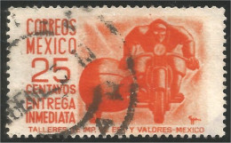 608 Mexico 1950 Motorcycle Moto (MEX-228) - Motorfietsen