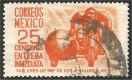 608 Mexico 1950 Motorcycle Moto (MEX-227) - Motorfietsen