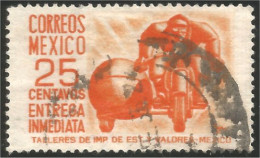 608 Mexico 1950 Motorcycle Moto (MEX-227) - Motorbikes