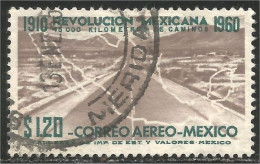 608 Mexico 1960 Road Construction Routes (MEX-194) - Mexico