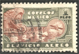 608 Mexico 1945 Eagle Man Homme Aigle Avion Airplane (MEX-168) - Mexico