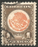 608 Mexico 1947 1p Armoiries Coat Of Arms (MEX-141) - Sellos