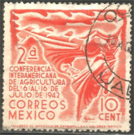 608 Mexico 1942 Torch Flambeau (MEX-121) - Mexico