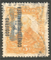 608 Mexico 1914 Surcharge (MEX-106) - Mexico