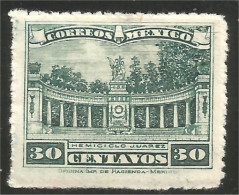 608 Mexico 1923 Colonnade Juarez Roulette MH * Neuf CH (MEX-103) - Mexico