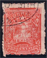 608 Mexico 2c Carmine (MEX-64) - Mexico