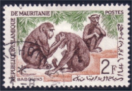 594 Mauritanie Babouins Singes Apes Baboons Babouino Scimmia Babuino Mono (MAU-6) - Singes