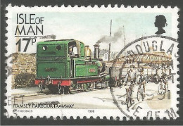 590 Man Ramsey Harbour Tramway Railway Train Locomotive (MAN-87b) - Isle Of Man