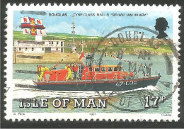 590 Man Bateau Boat Ship Schiff Boot Barca Barco Sir Willian Hillary (MAN-77d) - Man (Insel)