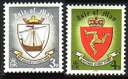 590 Man Armoiries Coat Of Arms Blason MNH ** Neuf SC (MAN-27) - Briefmarken