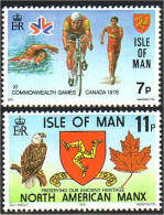 590 Man Armoiries Coat Of Arms Blason MNH ** Neuf SC (MAN-23d) - Briefmarken