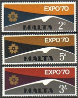 589 Malta Malte Expo 70 Montreal MNH ** Neuf SC (MLT-124) - Malte