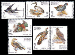 588 Madagascar Oiseaux Exotiques Exotic Birds MNH ** Neuf SC (MDG-2a) - Madagascar (1960-...)