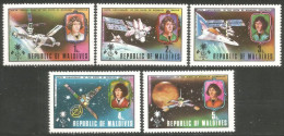 612 Iles Maldives Copernic Space Satellite MNH ** Neuf SC (MLD-120) - Astronomy