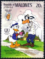 612 Iles Maldives Disney Donald Goofy Dingo Doctor Docteur Health Sante MNH ** Neuf SC (MLD-65b) - Médecine