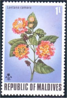 612 Iles Maldives Rose MNH ** Neuf SC (MLD-5b) - Roses
