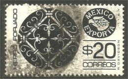 608 Mexico 1978 Export Wrought Iron Fer Forgé Metal Mine (MEX-390a) - Minéraux