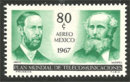 608 Mexico Hertz Maxwell Telecommunications MNH ** Neuf SC (MEX-377) - Telecom