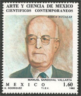 608 Mexico Manuel Vallarta Nuclear Physicist Physicien Atome MNH ** Neuf SC (MEX-351c) - Atomo