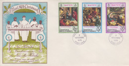 Enveloppe  FDC  1er   Jour   NOUVELLES  HEBRIDES    Noël   1976 - FDC