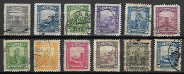 COLOMBIE   -   LOT   -     12 Oblitérés.  Aéros. - Colombia