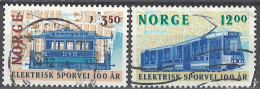 Norwegen Norway 1994. Mi.Nr. 1163-1164, Used O - Gebraucht