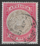 1903 ANTIGUA USED STAMPS (Michel # 17x) CV €1.80 - 1858-1960 Kronenkolonie