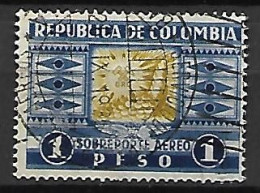 COLOMBIE   -   Sobreporte Aéro .oblitéré - Colombie