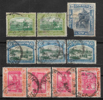 1921-1922 JAMAICA SET OF 10 USED STAMPS (Michel # 88,91,92,99) - Jamaïque (...-1961)