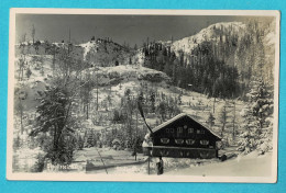 * Stolzenberg - Plön - Ploen (Schleswig Holstein - Deutschland) * (Berthold, Phot) Carte Photo, Blecksteinhaus, Snow - Plön