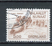 GROENLAND - CULTURE TUNIT-DORSET - N° Yvert 120 Obli. - Used Stamps