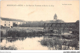 AADP9-21-0840 - MIREBEAU - Le Pont Du Tramway Et Riviere La Beze  - Mirebeau