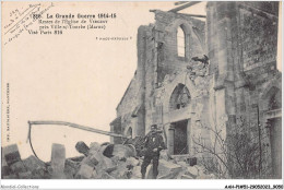 AAHP1-51-0036 - La Grande Guerre 1914-15 -  Reste De L'Eglise De Virginy - Ville-sur-Tourbe