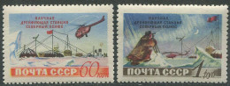 Soviet Union:Russia:USSR Unused Stamps Scientific Station Severnaja Poljus, North Pole, 1955, MNH - Unused Stamps