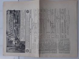 C4620/ Wassersport Zeitschrift 11. Mai 1905 Rudern Segeln - Altri & Non Classificati