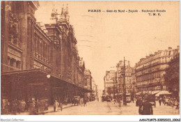 AANP11-75-0960 - PARIS - La Gare Du Nord - Facade - Boulevard Denain - Stations, Underground