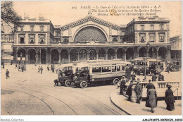 AANP11-75-0936 - PARIS - La Gare De L'Est Et Solution Du Metro - Bus - Stations, Underground