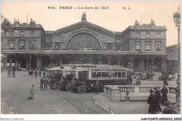 AANP11-75-0934 - PARIS - La Gare De L'Est - Bus - Stations, Underground