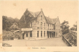 Overveen  (gemeente  Bloemendaal), Station (Spoorwegen Railway) - Bloemendaal